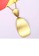 Glamorousky silver Fashion Elegant Plated Gold Water Drop Pendant with Necklace 85E23AC40DE978GS_3