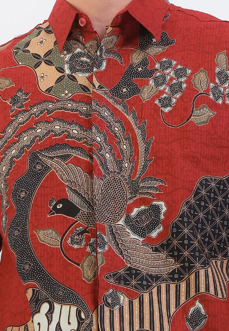 Kemeja Body Fit Motif 6