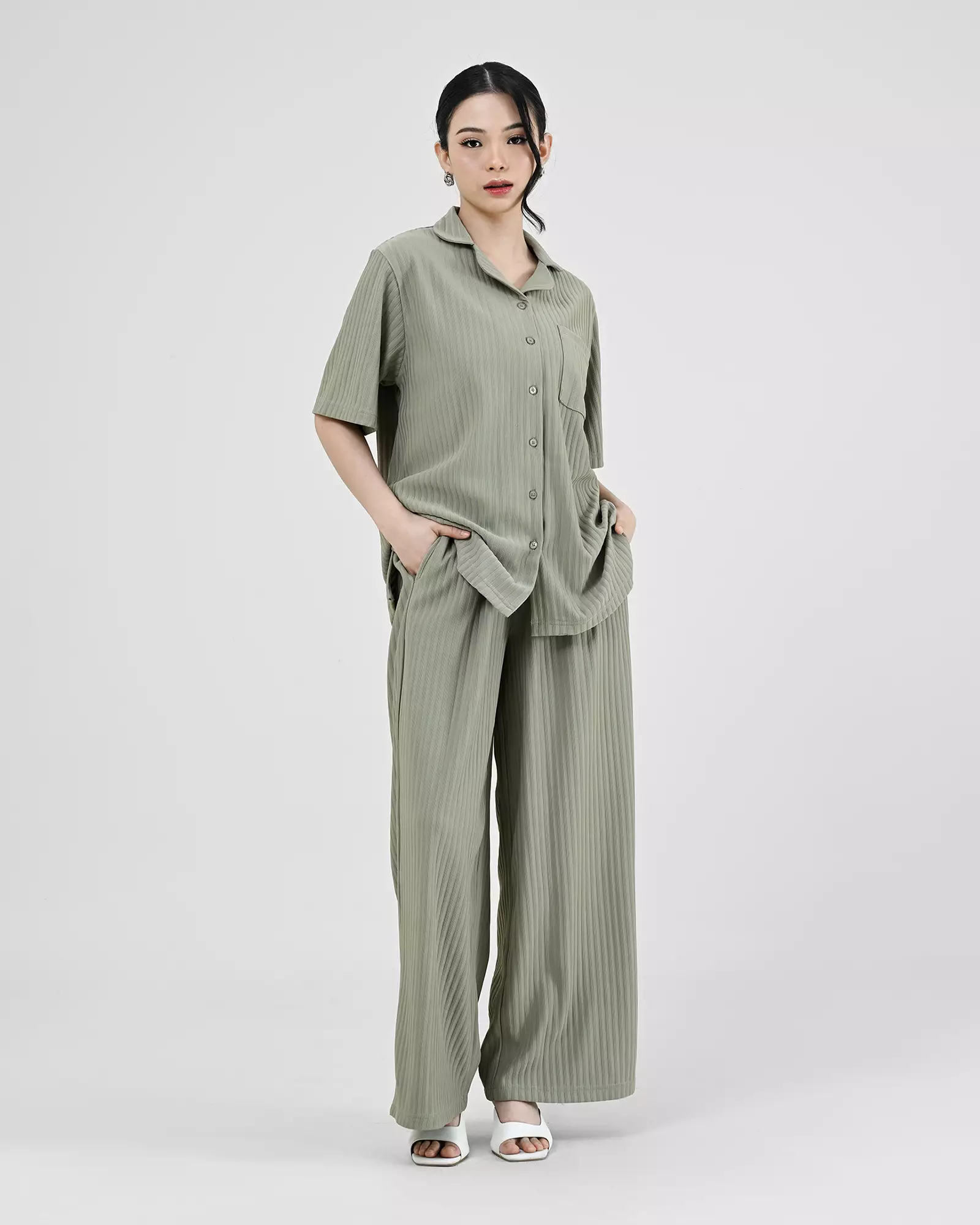 Geulis.id DITA PAJAMAS - Sage