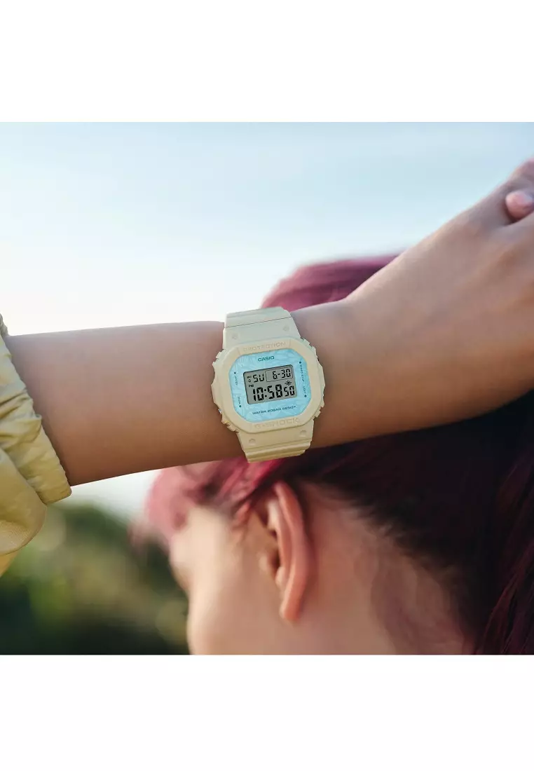 G-SHOCK Women GMD-S5600NC-9DR Resin Cream Digital