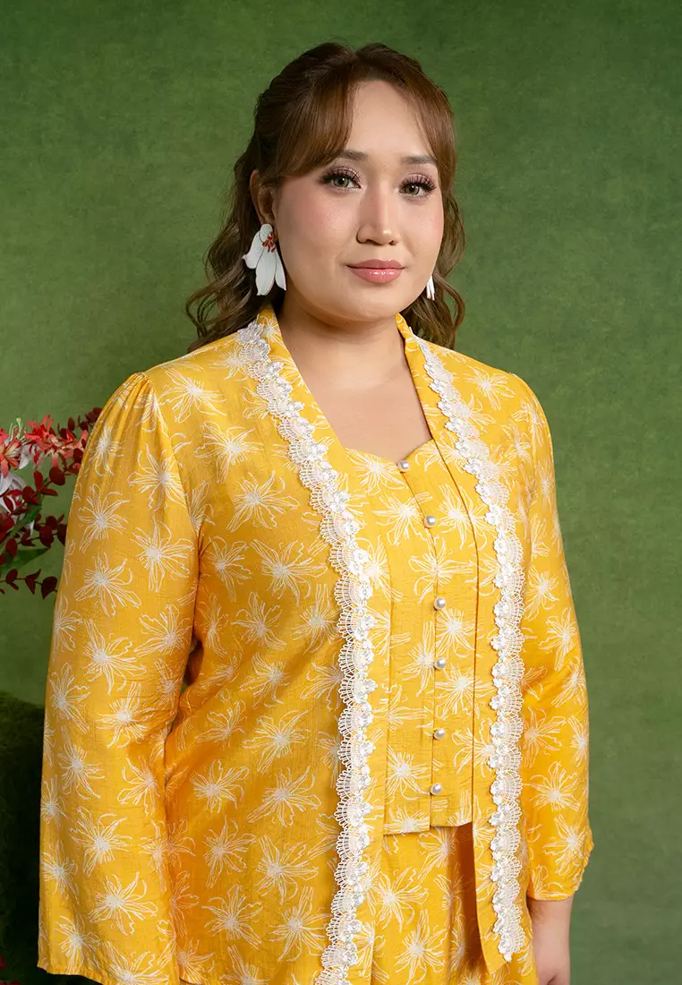Gades Lubna 加大碼 Kebaya 套裝