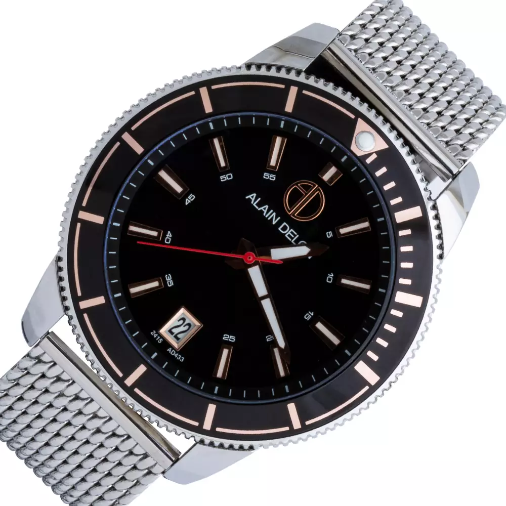 Jam Tangan Alain Delon Jam Tangan Pria AD433-1362 Original