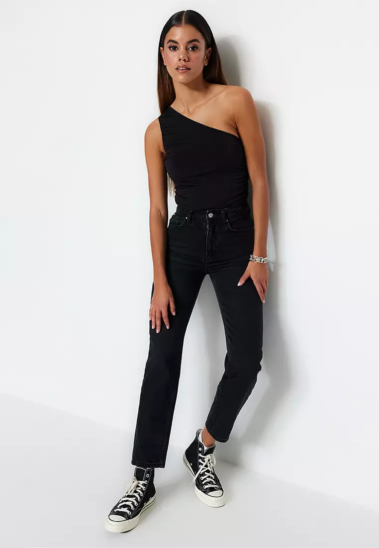 High Waist Mom Jeans