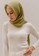 SAVRA green Savra Hijab Bamboo Basic - Olive Green B3860AAD40130BGS_3