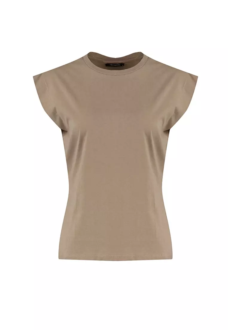 Padded Basic T-Shirt
