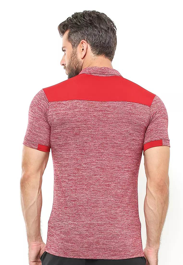FLEXZONE Sport Polo Shirt Ceo Series Red