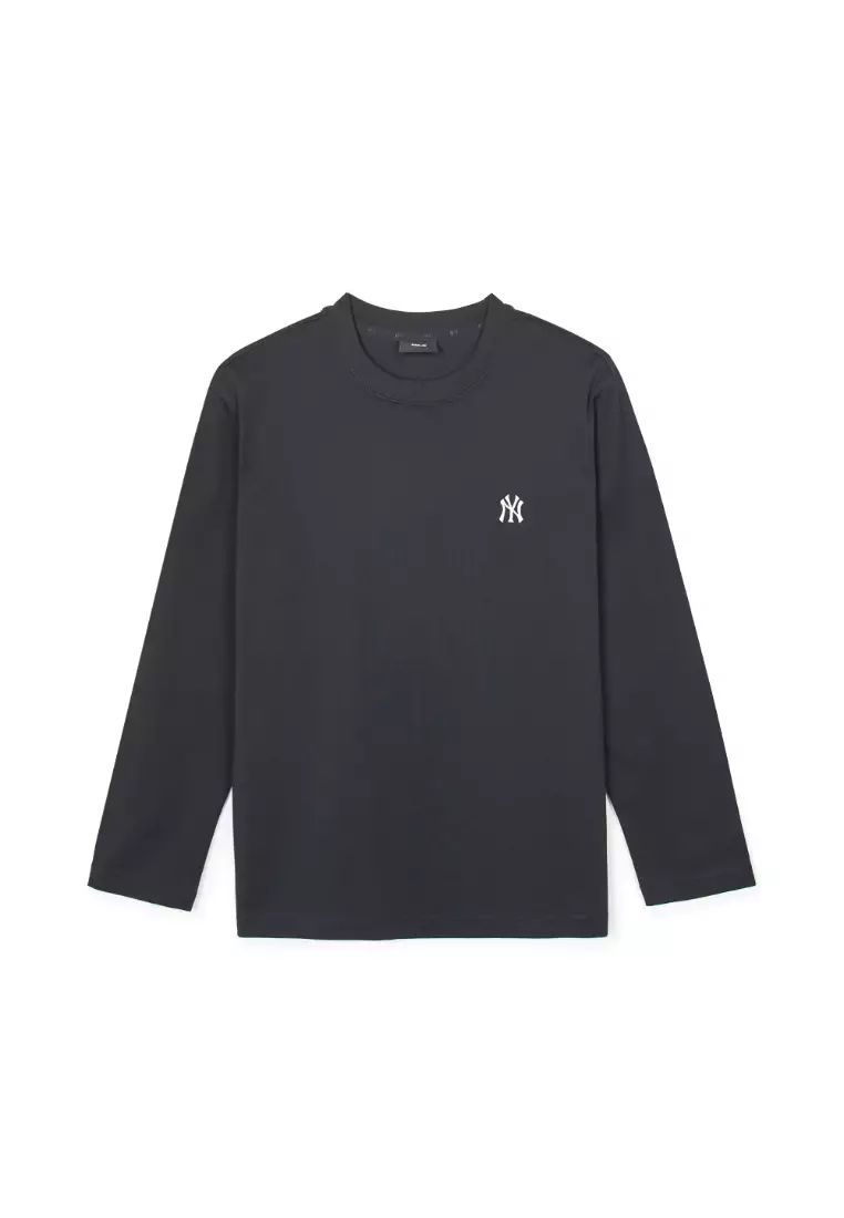 [MLB] BASIC SMALL LOGO LOOSE FIT T-SHIRT ★大人気★ MLB Unisex Basic Small Logo Short Sleeve Tee Shirt NY