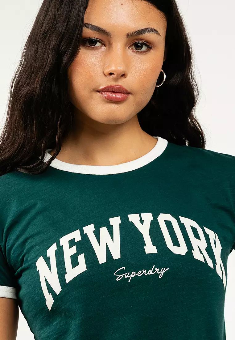 Athletic Essential Ringer Fitted T-Shirt
