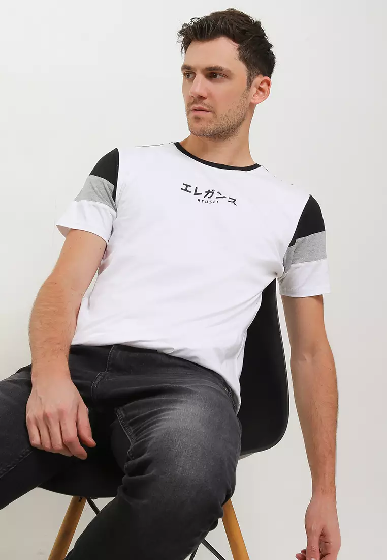 Ryusei Tshirt Itaru White
