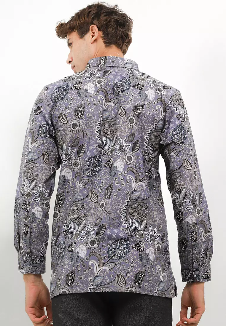 Jarvis Shirt Kemeja Batik Pria Panjang
