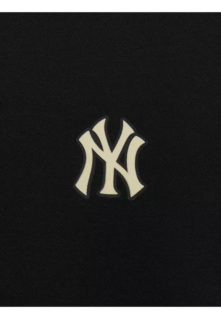 VARSITY BACK LETTERING BRUSHED HOOD ZIP UP NEW YORK YANKEES
