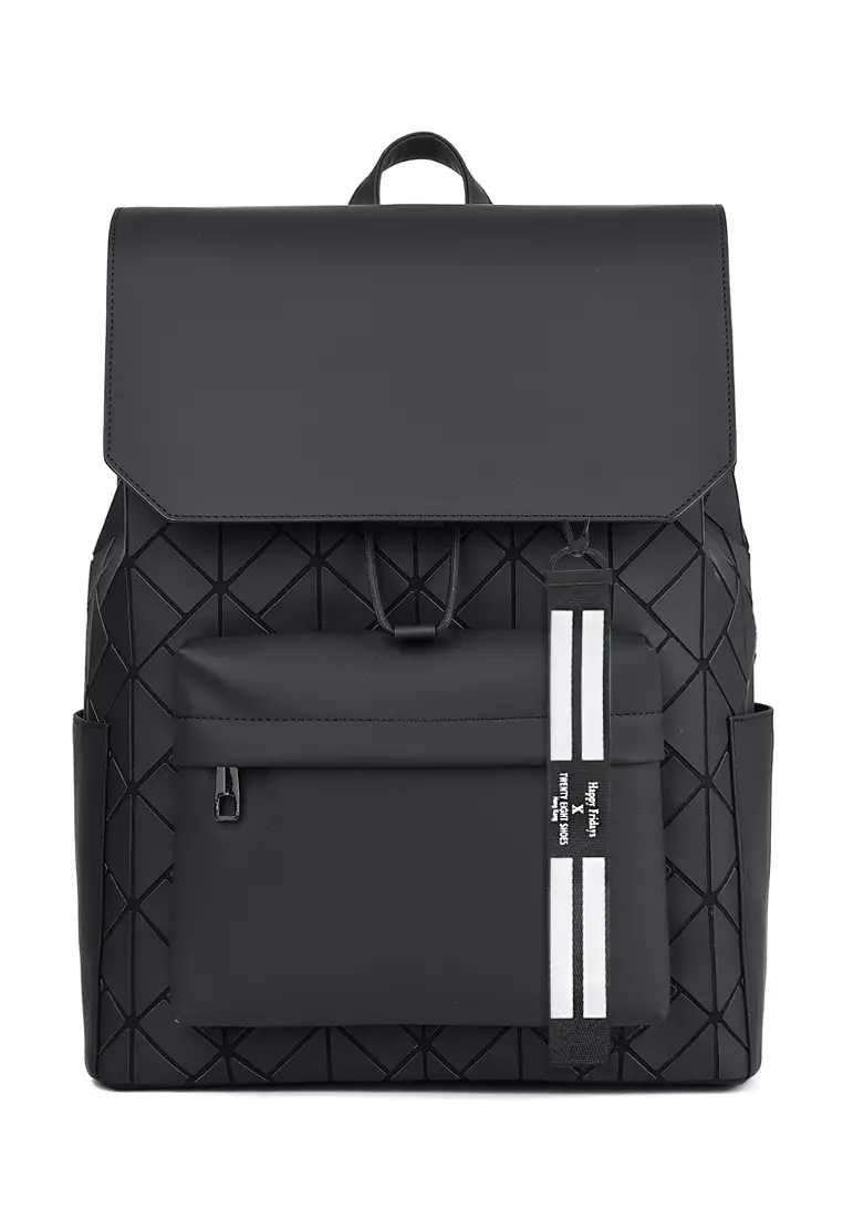 black leather backpack philippines Roll Top | 15" Laptop Backpack | Leather Backpack For Men shaped studs and custom metal zipper pulls Zip Ladies Black Rucksack ALTOSY