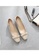 Twenty Eight Shoes beige Fancy Linen Mid Heel 1522-1 67C82SHB73A886GS_7