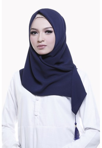 Xylia Hijab Square - Federal Blue