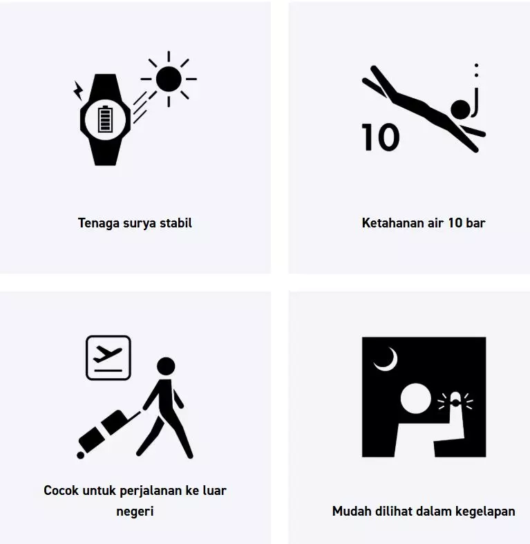 AQ-S820W-5A Casio Dualtime Men Rubber Solar Powered