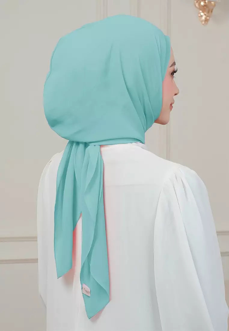 HIJAB INSTAN MAGNET SYIFA - TURQUOISE