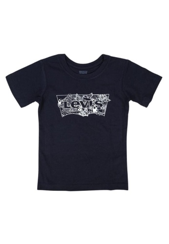 Levi's blue Levi's Boy's Batwing Logo Short Sleeves Tee - Estate Blue 66321KA32255DCGS_1
