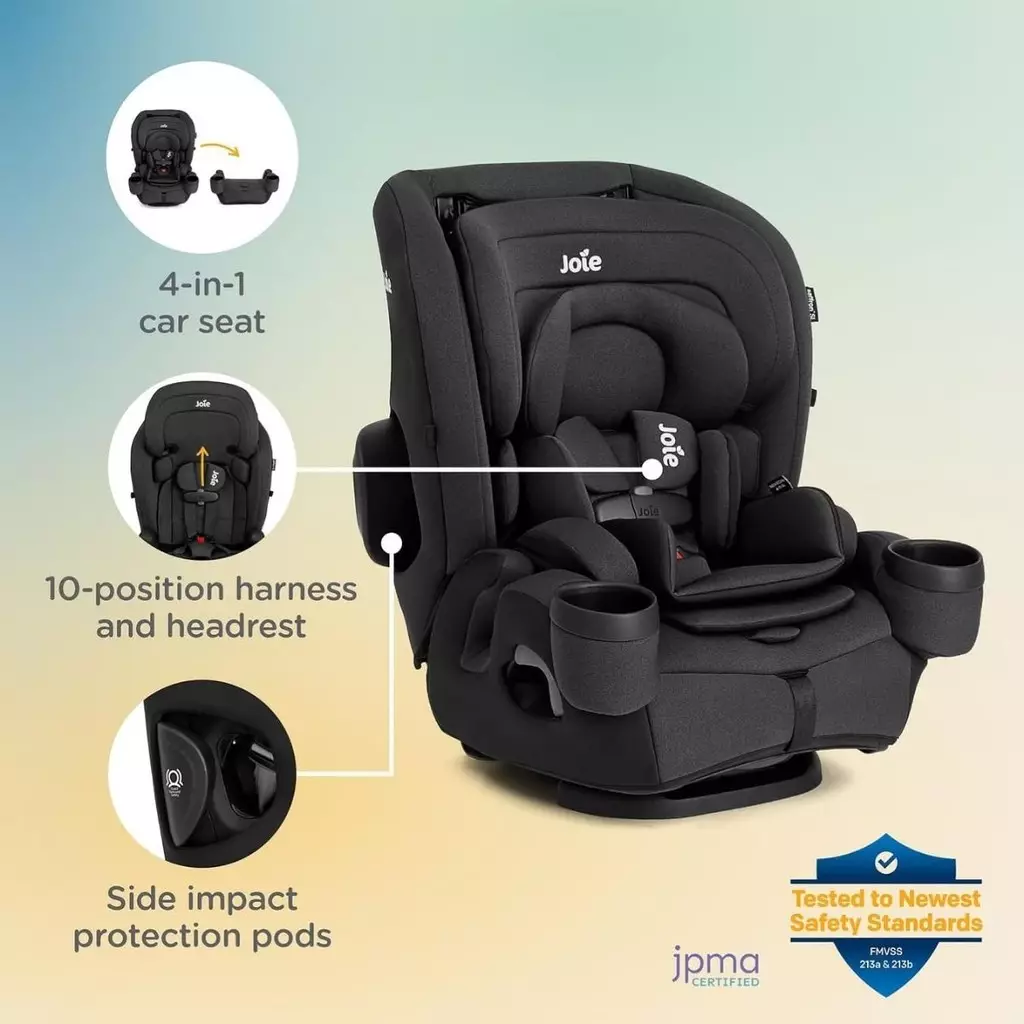 Joie Saffron SI 4-In-1 Car Seat Shale - Kursi Mobil Bayi