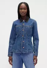 Buy GAP Fitted Longline Denim Jacket 2026 Online | ZALORA