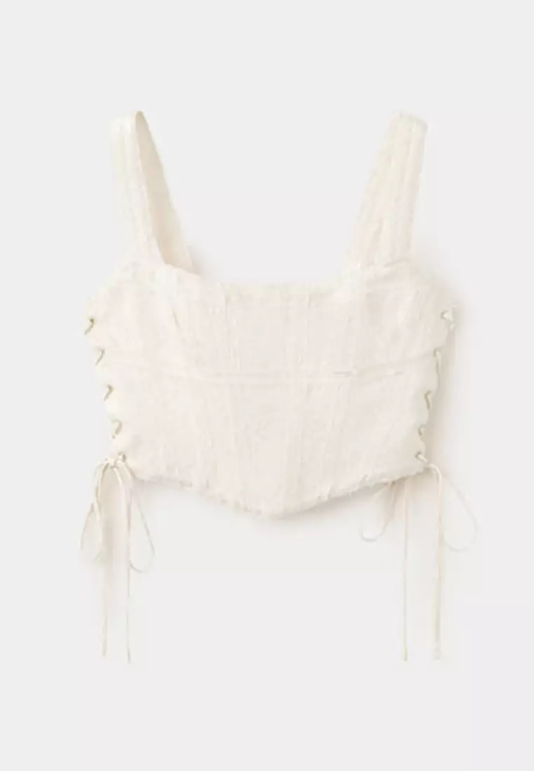 Jacquard Corset Top