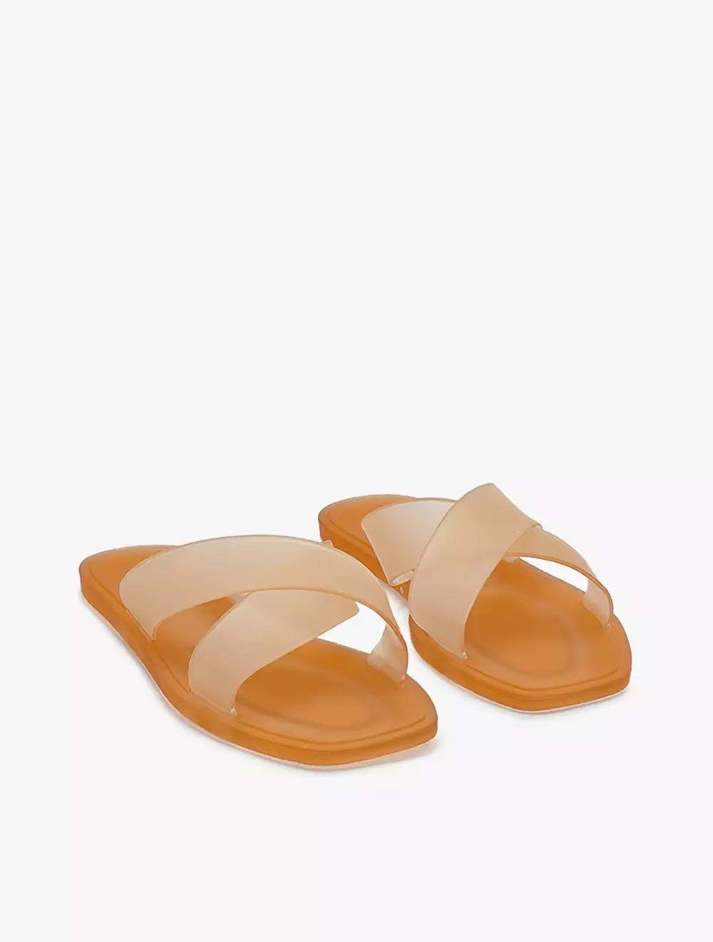 Payless Chrissie Womens Nyx Jelly Sandals - Orange_05