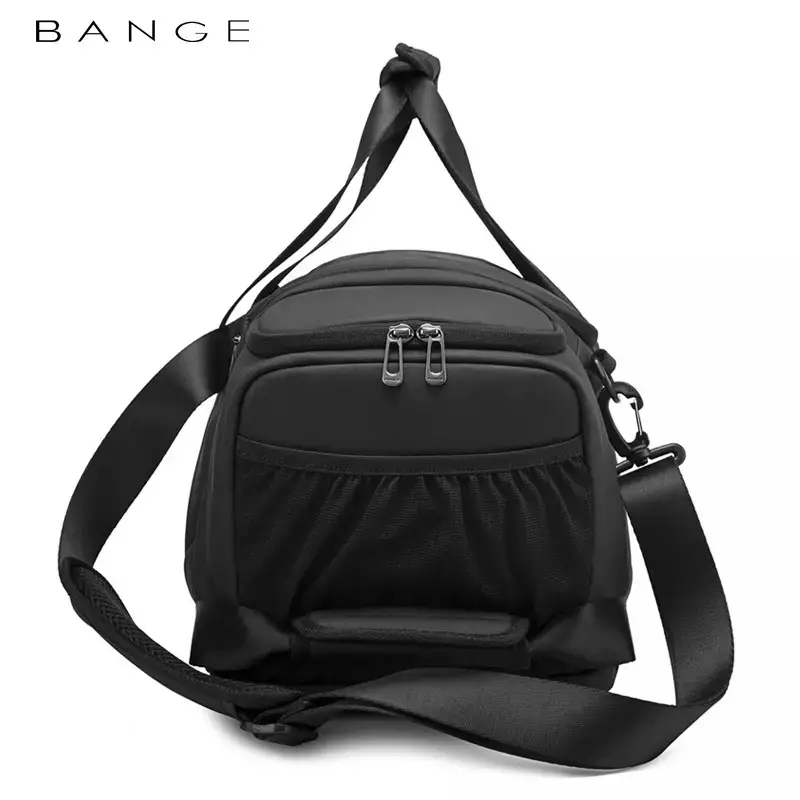 Bange BG2378 Tas Pria Multi Funsi Travel GYM Waterproof Duffel Bag - BLACK