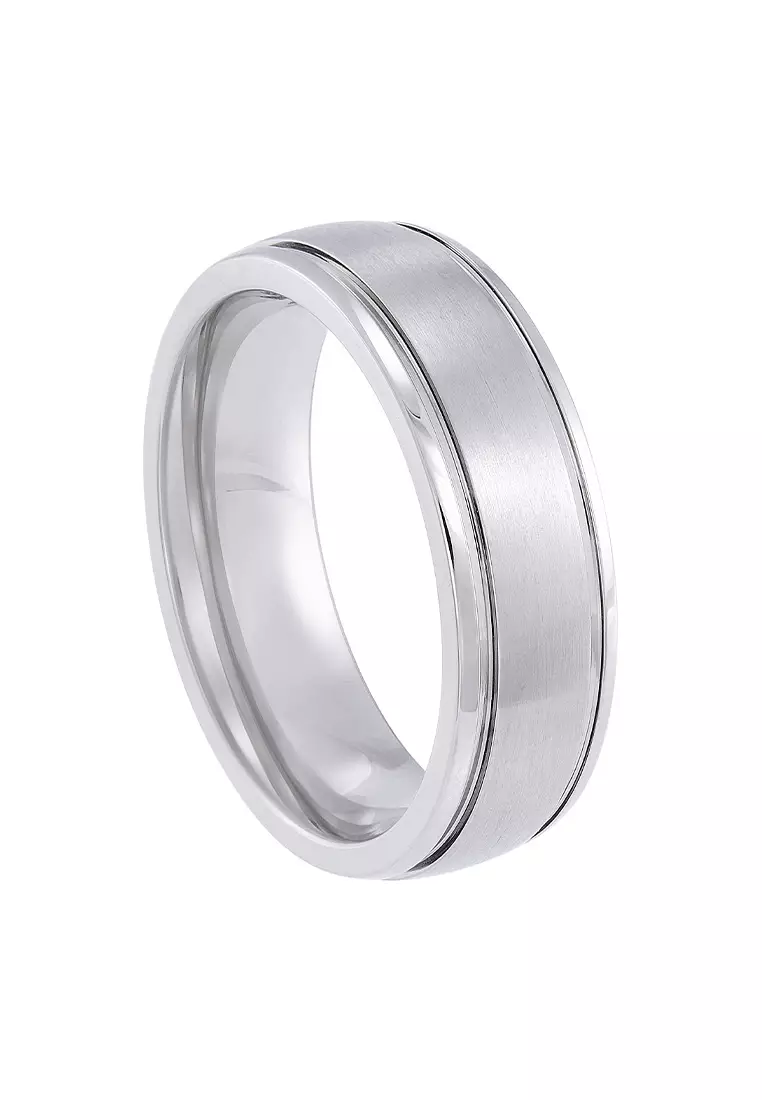 Buy HABIB HABIB Titanium Men s Ring 093350922 2024 Online ZALORA