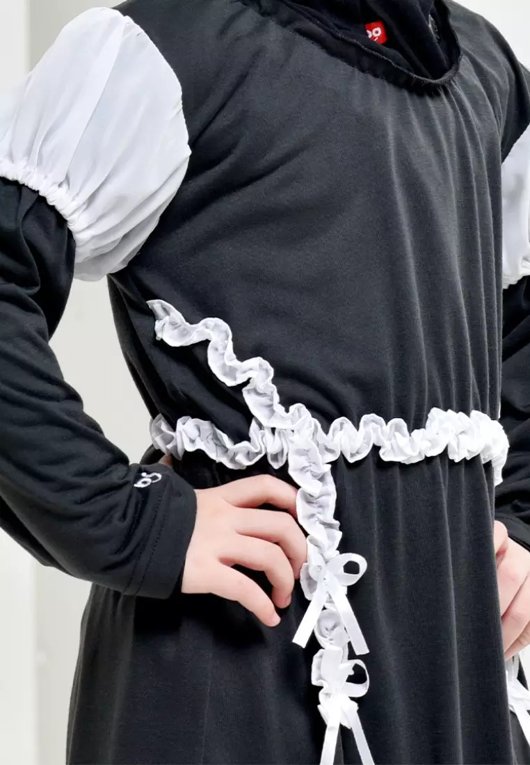 Rabbani - Baju Muslim Anak Gamis Bani Batuta Yala Exclusive Grey