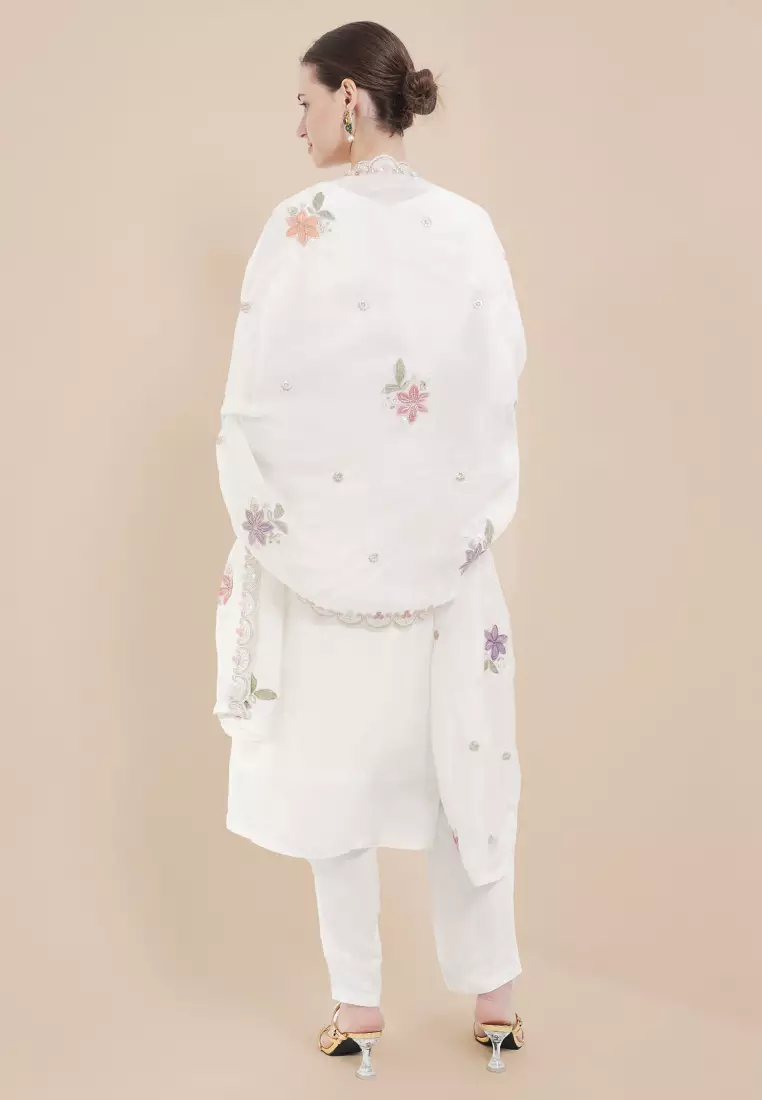 Chanira Festive Tahani Tunic Set - Multi Flower