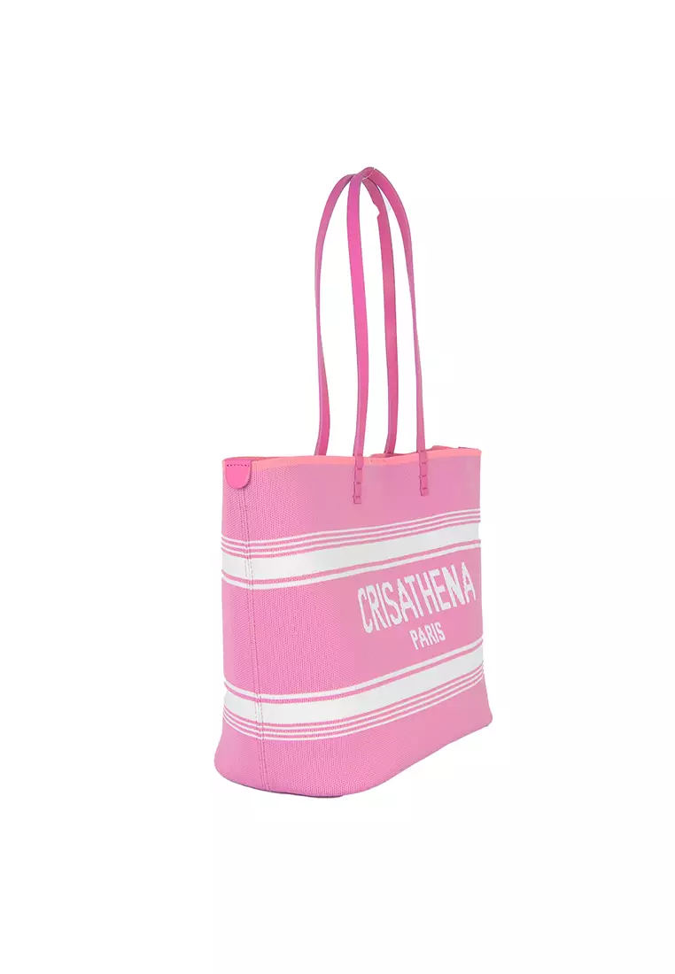 Crisathena Legerete Large Tote Bag in Orchid