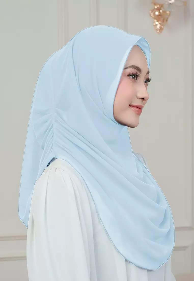 HIJAB INSTAN AURORA - BABY BLUE