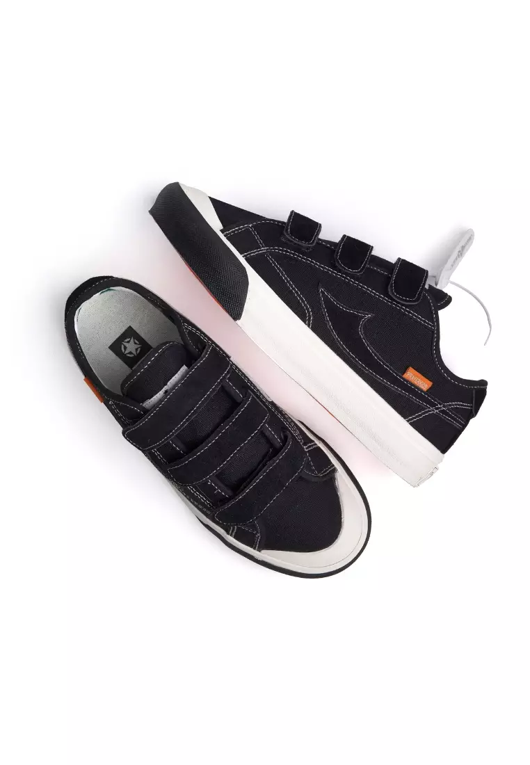 Prayer kids Sepatu Sneakers Pria Wanita Ora VL Black Cream - Unisex