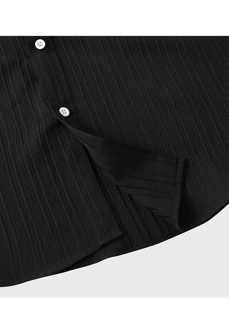 Turn-down Collar Striped Shirt YL-A90