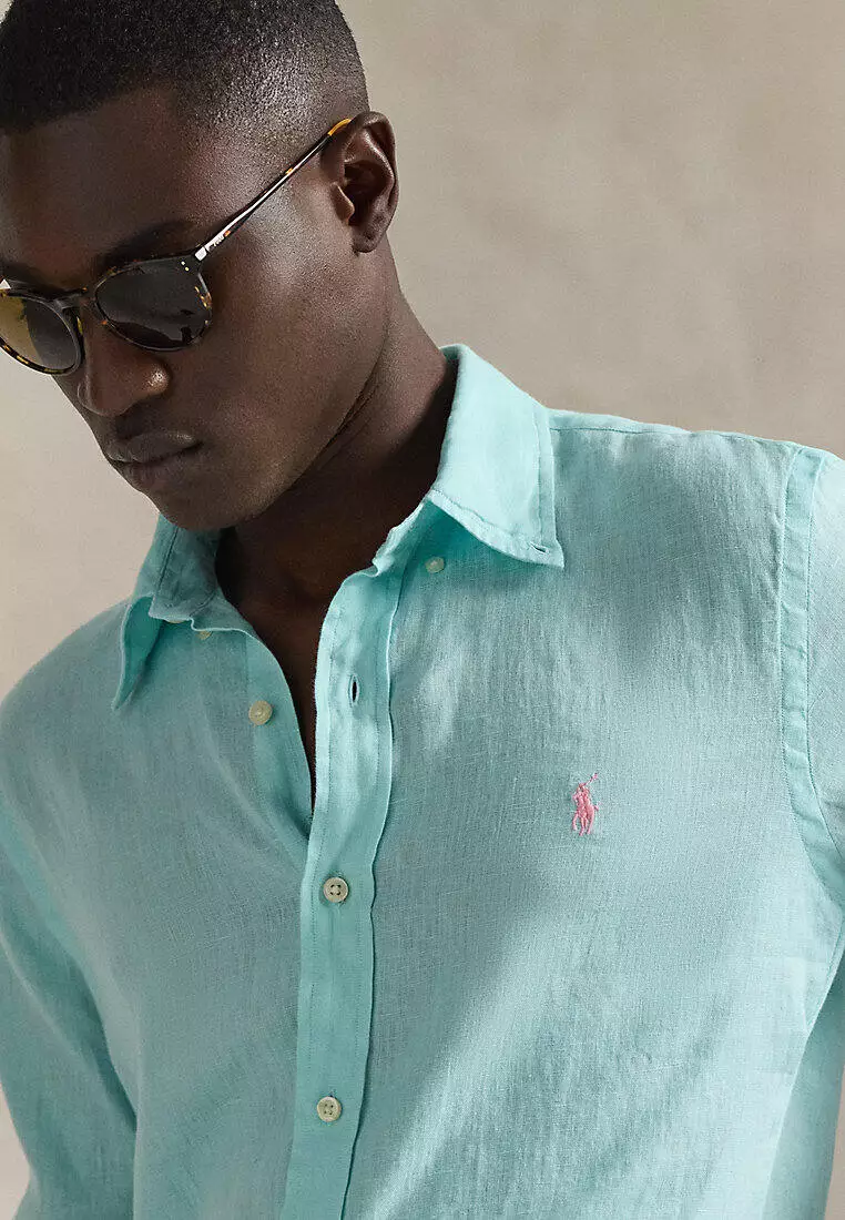 Buy Polo Ralph Lauren Classic Fit Linen Shirt 2026 Online | ZALORA