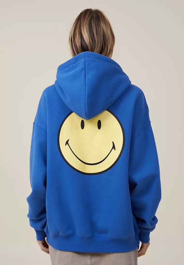 hoodie with a smiley face