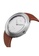 NOVE white NOVE Streamliner Swiss Made Quartz Leather Watch for Men 46mm Brown White A004-01 E9D09ACBBD491DGS_4