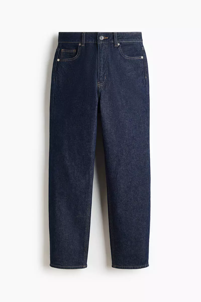 Mom Slim Fit High Waist Ankle Jeans