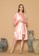 Cynthia pink Cynthia Kimono Set 2 in 1 Satin Polos - Pink 6D258AAA2F4619GS_4