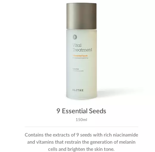 Blithe Vital Treatment Essence - 9 Essential Seeds 150 ml