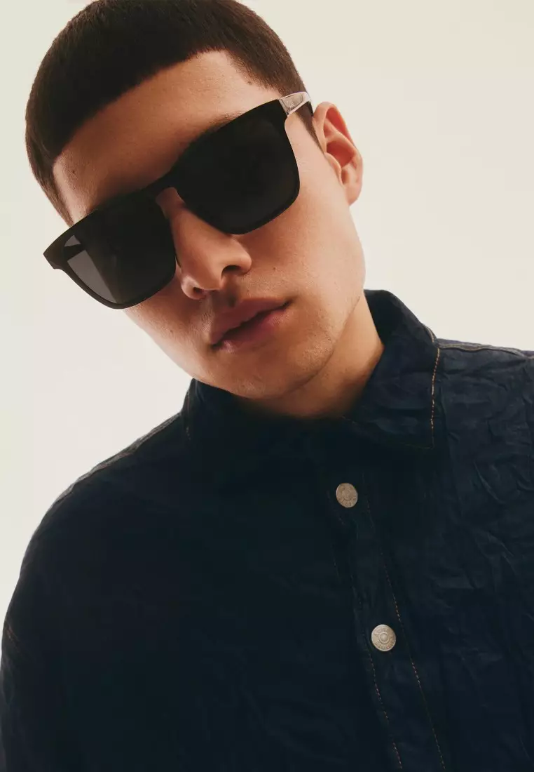 Unplugged Sunglasses - Black/Black Polarized