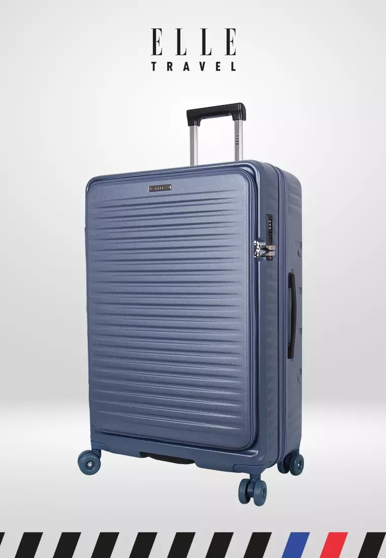 ELLE TRAVEL Koper 29 inci 31280ST-29 Metalic Bijou Blue