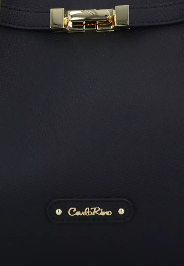 Buy Carlo Rino CR Cordelia Tote Bag - Black 2026 Online | ZALORA ...