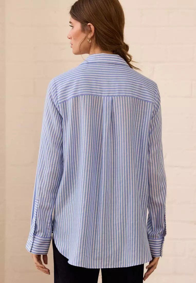 Smart Look Relaxed Feel Long Sleeve Shirt