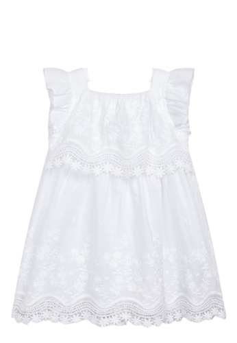 RAISING LITTLE white Perla Dress 93702KA53EDCBAGS_1
