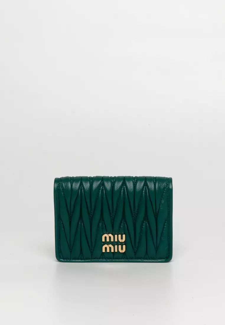 Miu miu card discount holder with chain