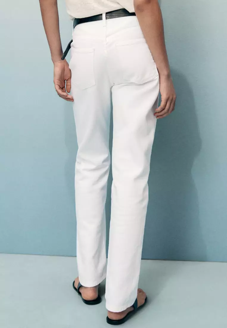 Matilda Medium-Rise Straight-Fit Jeans