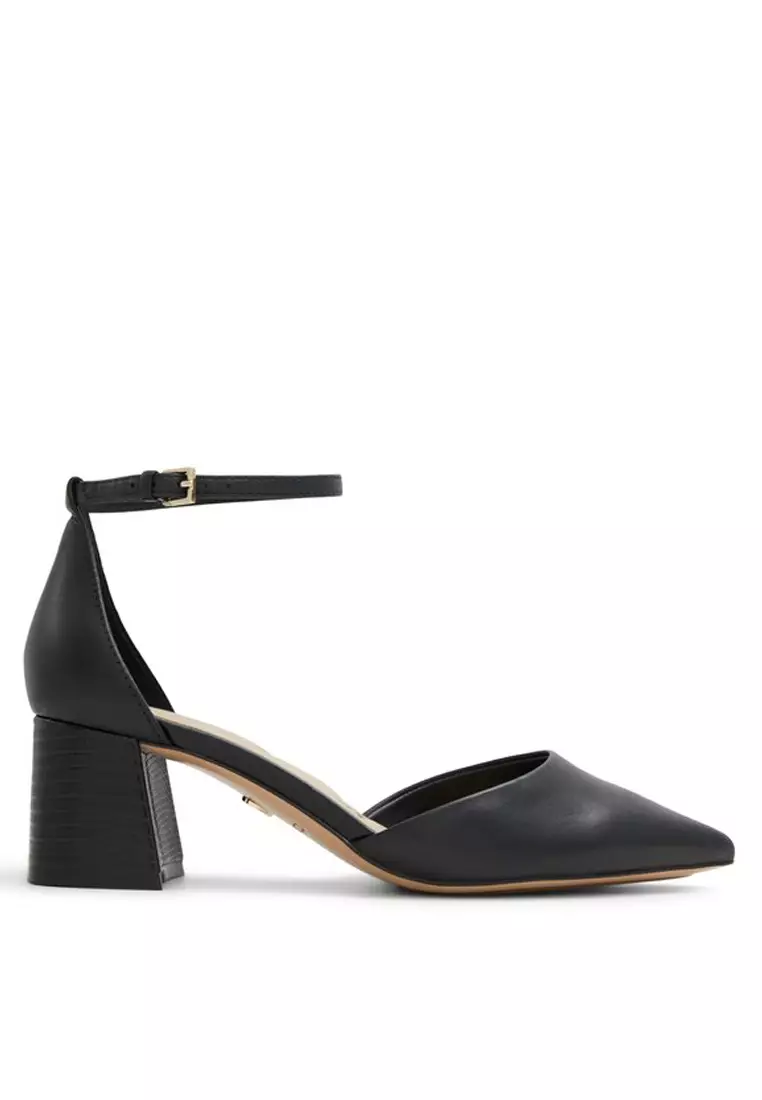 Discount on Aldo  shoes - SKU: Uneral Ankle Strap Pump Block Heels