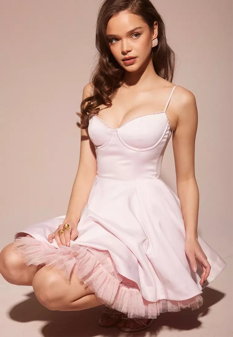 2025 summer camisole slim fit backless temperament dress CA25042270PI