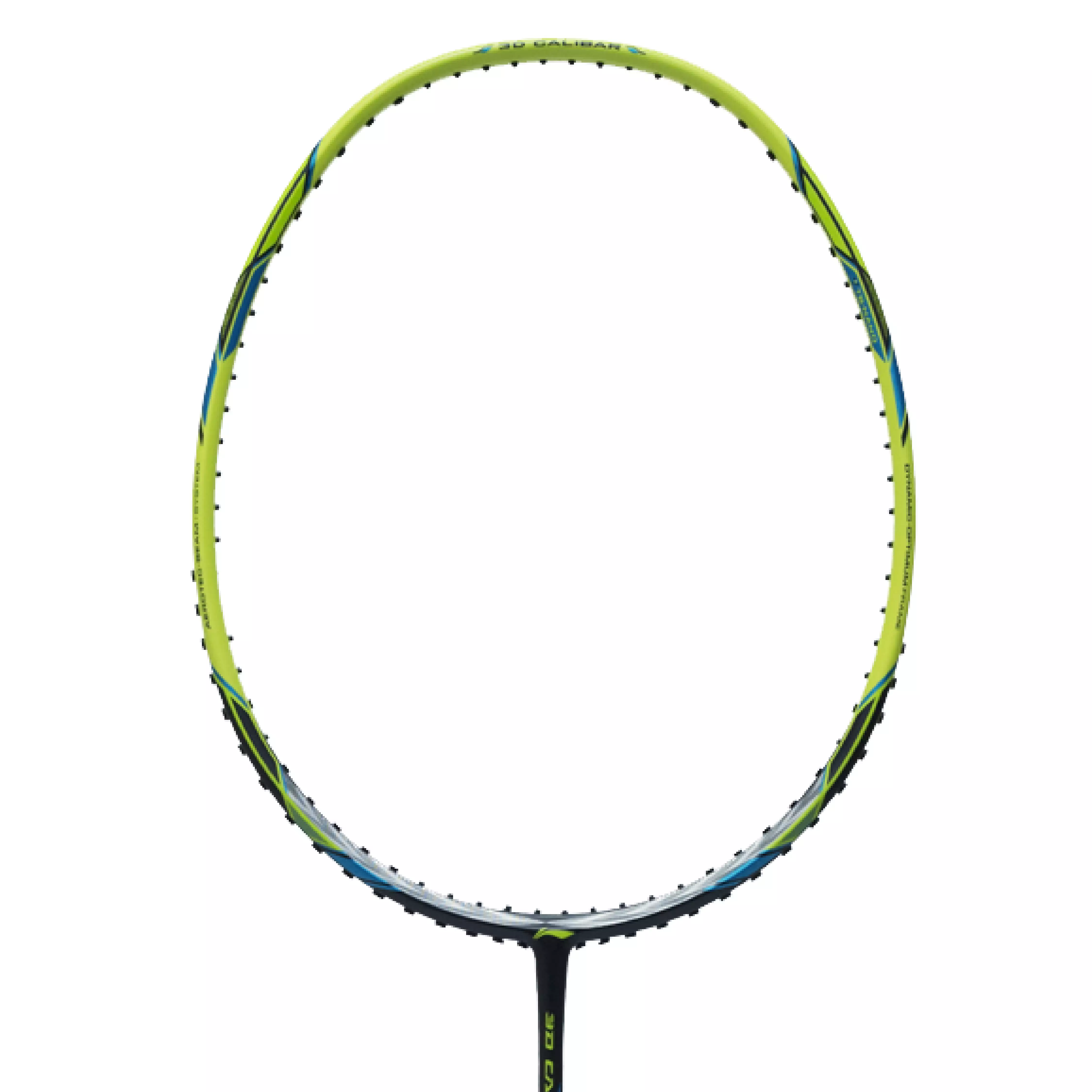 Jual LI-NING Li-Ning Badminton Racket 3D Caliber 300C Dk.Grey/Green ...