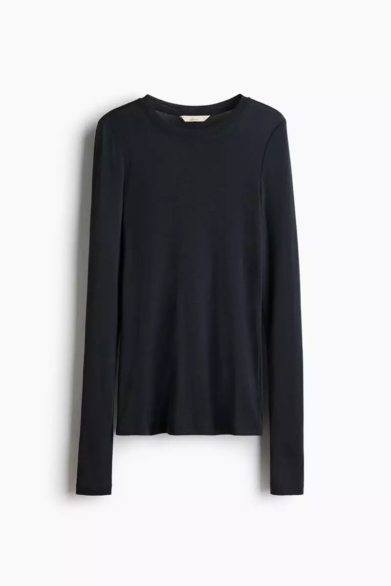 Pima cotton jersey top